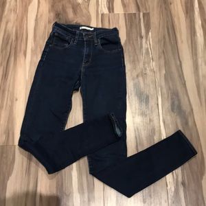 Levi’s 721 High Rise Skinny jeans.